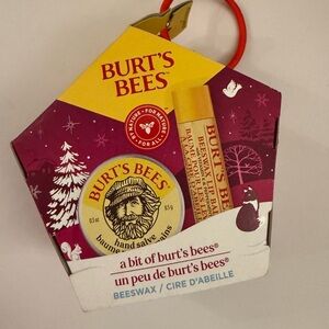 Burt's Bees Hand Salve and Lip Balm Set - Purple and Yellow